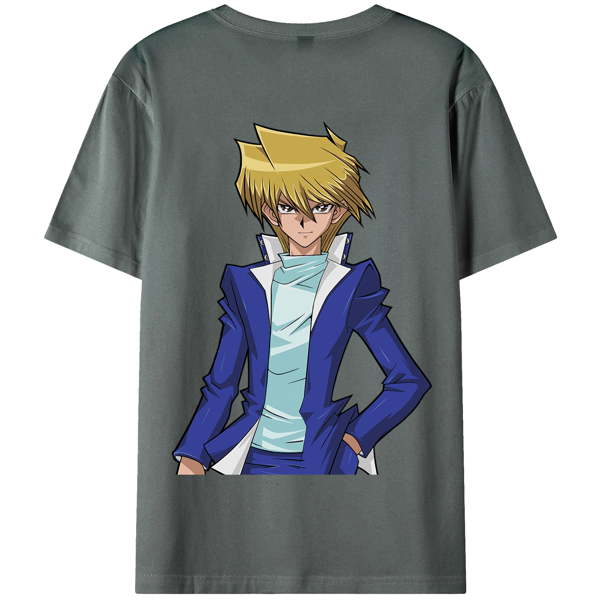 遊☆戯☆王 Yu-Gi-Oh! 綿100％半袖Tシャツ（背面プリント）
